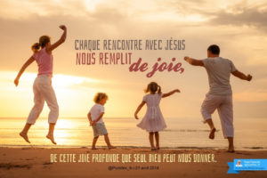 Une retraite spirituelle nous remplit de joie
