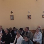 Engagement de Colette au Foyer de Charité de Baye, Messe