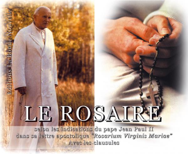 Retraite spirituelle – Avec saint Jean-Paul II, le rosaire, pourquoi, comment ?