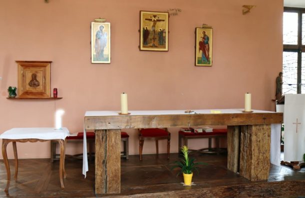 La chapelle du foyer de Baye