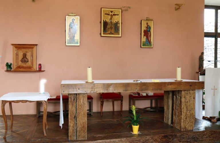 La chapelle du foyer de Baye